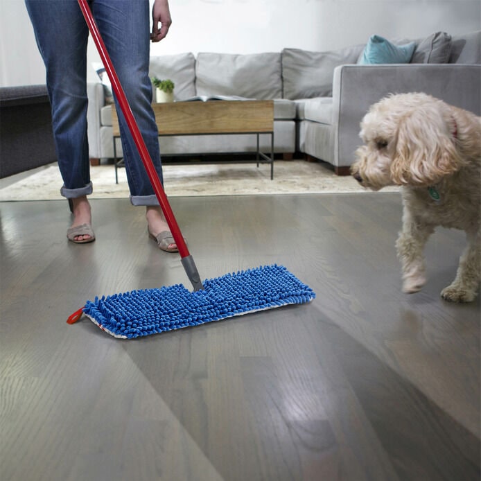 Microfiber Mop Floor Mops for Cleaning with Long Handle 360 Dust